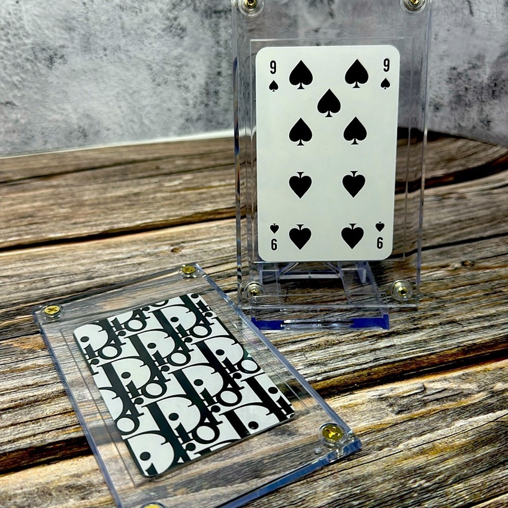 Christian Dior, monsieur X Dior limited edition playing card​​​